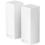 שתי יחידות מגדיל טווח Linksys Velop Wireless Whole Home Wi-Fi AC2200 Tri-band Mesh