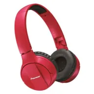 אוזניות קשת On-ear אלחוטיות Pioneer Bluetooth SE-MJ553BT-R - צבע אדום