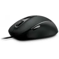 עכבר חוטי Microsoft BlueTrack Comfort Mouse 4500 Black For Business - דגם 4EH-00002 (אריזה חומה Brown Box) - צבע שחור