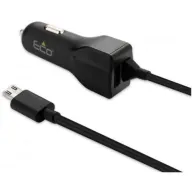 מטען USB עם כבל מיקרו USB לרכב Eco 3.4A
