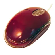 עכבר אופטי Silver Line USB High Precision Mini OM-290R-USB צבע אדום