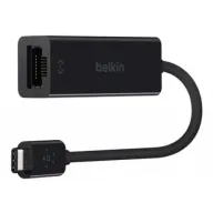 מתאם רשת Belkin Gigabit 10/100/1000Mbps מחיבור USB מסוג C לחיבור רשת RJ45