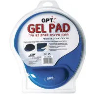 משטח ג'ל ארוגונמי לעכבר GPT GEL-5 - צבע כחול