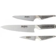סט סכינים (G2- סכין שף, GS3- סכין עזר, GS7- סכין קילוף) Global G237 