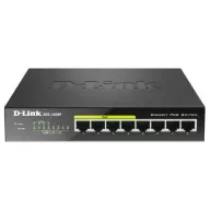 מתג D-Link DGS-1008P 8 Ports Gigabit Desktop With 4 Port POE 10/100/1000Mbps 