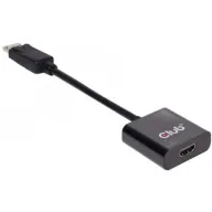 מתאם Club3D Active CAC-2070 מחיבור DisplayPort 1.2 זכר לחיבור HDMI 2.0 4K60Hz UHD/3D נקבה 