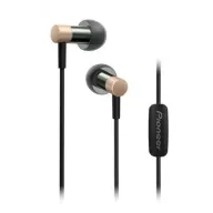 אוזניות תוך אוזן עם מיקרופון Pioneer SE-CH3T-G Hi-Res Audio - צבע זהב