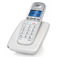 טלפון אלחוטי Motorola S3001 צבע לבן