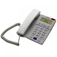 טלפון DECT חוטי Hyundai Compact HDT-2600W - צבע לבן