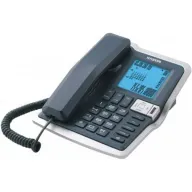 טלפון DECT חוטי עם מסך גדול Hyundai Big Boss HDT-2700BS - צבע שחור/כסוף
