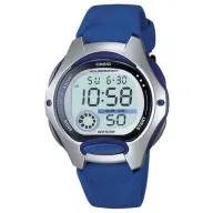 שעון יד דיגיטלי עם רצועת סיליקון כחולה Casio LW-200-2AVDF 
