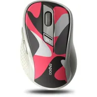 עכבר אלחוטי Rapoo 2.4GHz Wireless / Bluetooth M500 Silent Art - צבע אדום