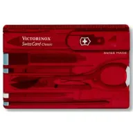 אולר כרטיס אשראי 10 פונקציות Victorinox - צבע אדום