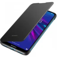 כיסוי Flip Cover מקורי ל-Huawei Y6 2019 - צבע שחור