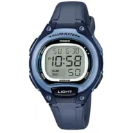שעון יד דיגיטלי עם רצועת סיליקון כחולה Casio LW-203-2AVDF - כחול