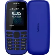 טלפון סלולרי NOKIA 105 TA-1010 צבע כחול - שנה אחריות יבואן רשמי