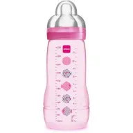 בקבוק הזנה לתינוק 330 מ''ל MAM - צבע ורוד
