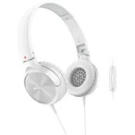 אוזניות קשת On-ear סטריאו עם מיקרופון Pioneer SE-MJ522T-W - צבע לבן