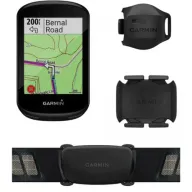מחשב אופניים עם מסך מגע, כולל חיישן מהירות, חיישן מקצב לאופניים ורצועת דופק Garmin Edge 830 GPS