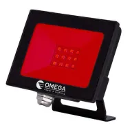 פנס הצפה לד Omega Tablet 10W - גוון אור אדום