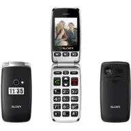 טלפון סלולרי למבוגרים Slider W50B צבע שחור - שנה אחריות יבואן רשמי 