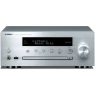 מערכת מיני מעוצבת Yamaha CRXN470 Musiccast - צבע כסוף - ללא רמקולים
