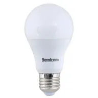 נורת לד עם חיישן תנועה בגוון אור יום (לבן) Semicom E27 A60 10W