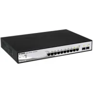 מתג חכם מנוהל D-Link DGS-1210-10P 10 Ports Gigabit PoE 10/100/1000Mbps 