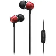 אוזניות תוך אוזן סטריאו עם מיקרופון Pioneer SE-QL2T-R - צבע אדום
