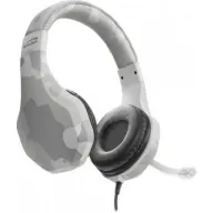 אוזניות גיימרים עם מיקרופון לפלייסטיישן 4 SpeedLink Raidor - צבע לבן