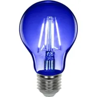 נורת LED דמוי להט צבעוני כחול Eurolux 6W E27 A60