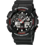 שעון יד אנלוגי-דיגיטלי משולב לגברים Casio G-Shock GA-100-1A4DR 