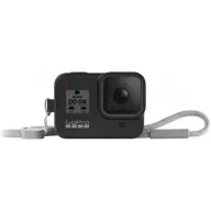 כיסוי + שרוך למצלמת GoPro HERO8 Black - צבע שחור