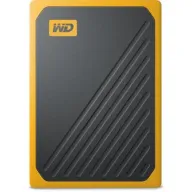 כונן SSD חיצוני נייד Western Digital My Passport Go WDBMCG5000AYT 500GB USB 3.0 - צבע שחור/צהוב
