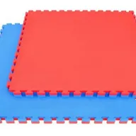 מזרן ג'ימבורי פאזל בעובי 2 ס''מ - 104X104 ס''מ Gymastery - צבע כחול/אדום