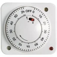שעון טיימר לדוד שמש להתקנה בקופסא 55 120 דקות Omega OM-TIS-44C
