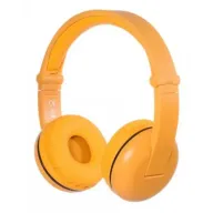 אוזניות Bluetooth אלחוטיות ומתקפלות לילדים עם הגבלת ווליום BuddyPhones Play  - בצבע צהוב
