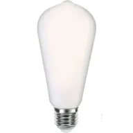 נורת LED ניתנת לעמעום בציפוי חלבי Eurolux E2 A64 8W