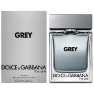 בושם לגבר 100 מ''ל Dolce & Gabbana The One Grey או דה טואלט E.D.T