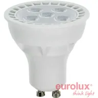 נורת LED דקרויקה Eurolux 1Wx5 GU10 אור חם