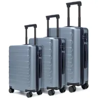 סט מזוודות 20''+24''+28'' NinetyGO - צבע כחול בהיר