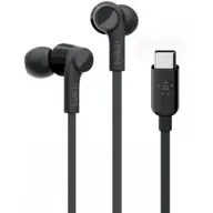 אוזניות תוך-אוזן Belkin RockStar USB Type-C - צבע שחור