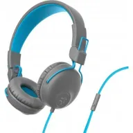 אוזניות קשת JLab Studio On-Ear - צבע אפור/כחול