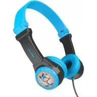 אוזניות קשת On-Ear לילדים JLab JBuddies - צבע אפור/כחול