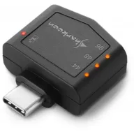 כרטיס קול נייד Sharkoon Mobile DAC PD USB Type-C
