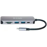 מפצל 5 ב- 1 D-Link DUB-2325 Multi-Port USB Type-C Hub 