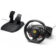 הגה מירוצים עם דוושות מהדורת Thrustmaster Ferrari 458 Italia למחשב ול- Xbox 360