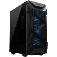מארז מחשב לגיימרים ללא ספק Asus GT301 TUF Gaming Mid Tower - צבע שחור