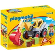 טרקטור דחפור - ערכה לגיל הרך Playmobil 1.2.3 70125 