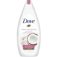 תחליב רחצה Dove Purely Pampering בנפח 750 מ''ל -  בניחוח חלב קוקס ועלי פרח היסמין